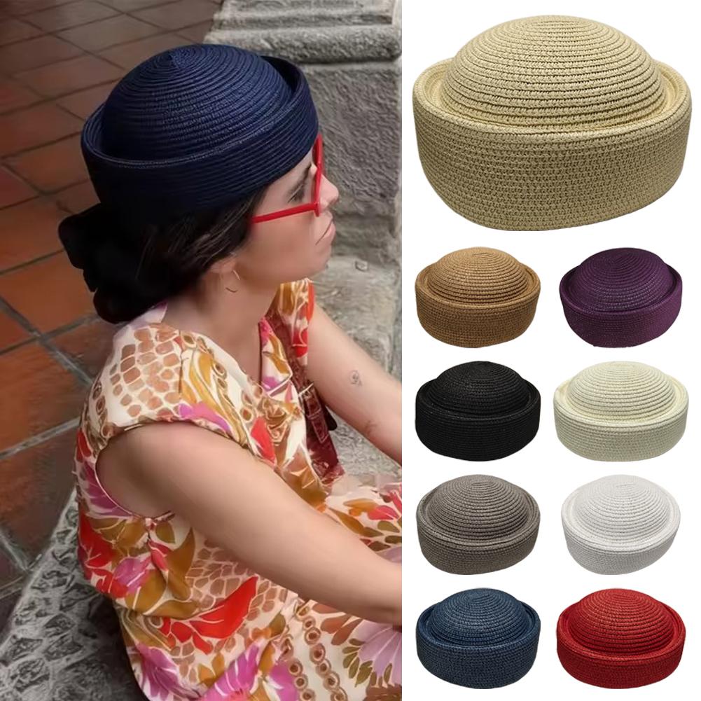Solid Color Straw Bucket Hat S – Paper Straw Color Bewertung und Preis