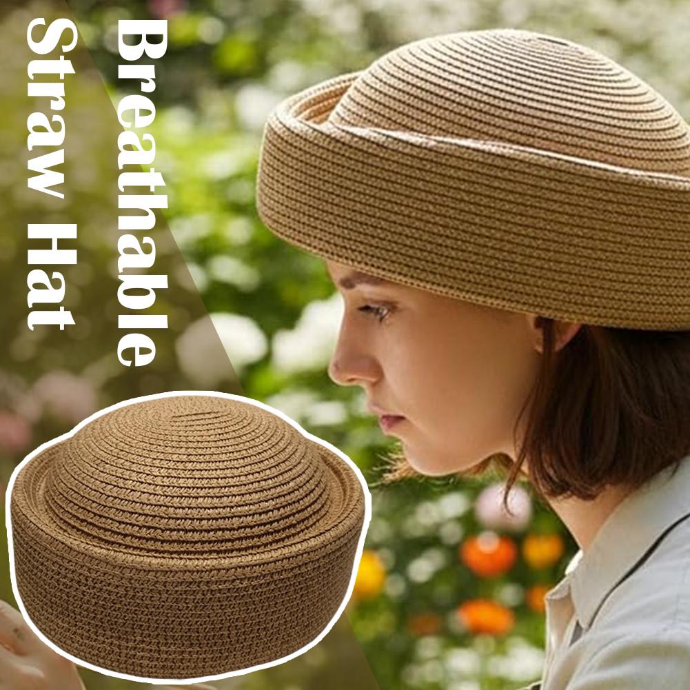 Solid Color Straw Bucket Hat S – Paper Straw Color Bewertung und Preis