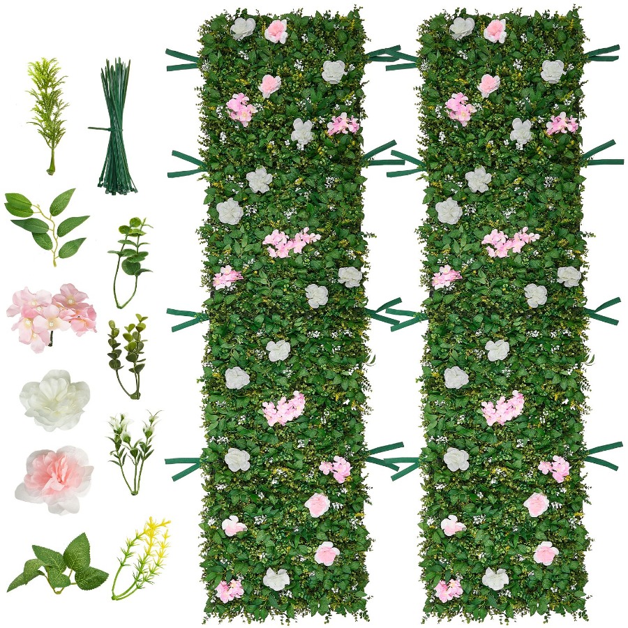 Wedding event backdrop: 3D sil – Flower Wall Panel Bewertung und Preis