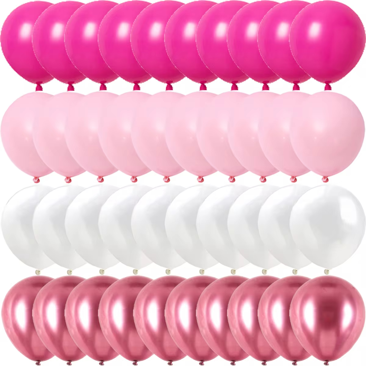 Rose Pink Metal Latex Confetti – Balloon Pump Hand Bewertung und Preis