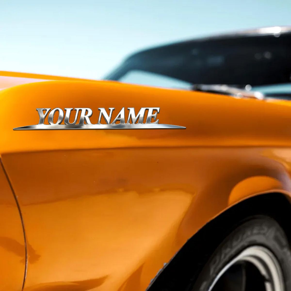 Metal Trendy YOUR NAME Sticker – Event Suppliers Bewertung und Preis