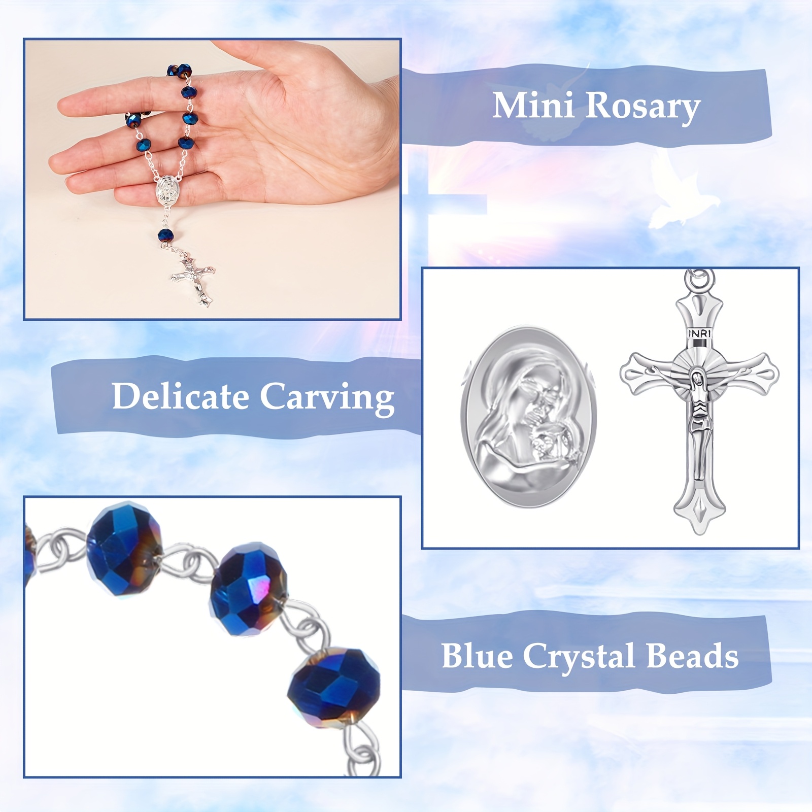 50 Sets Baptism Favors Rosary  – Party Favor Bag Bewertung und Preis