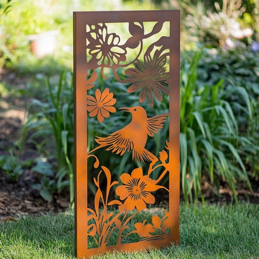 Outdoor 2D Metal Garden Wall P – Flower Wall Panel Bewertung und Preis