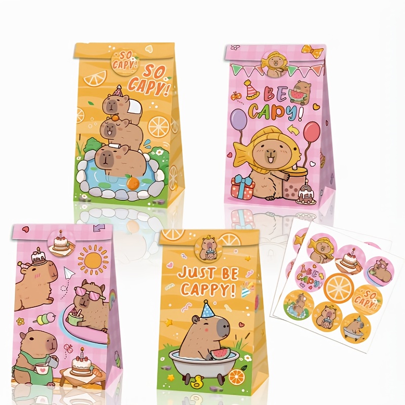 12/24/48pcs Capybara Candy Bag – Event Party Box Bewertung und Preis