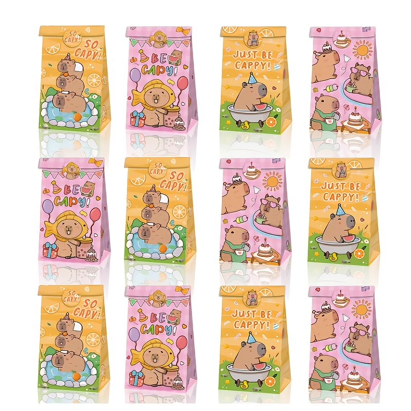 12/24/48pcs Capybara Candy Bag – Event Party Box Bewertung und Preis