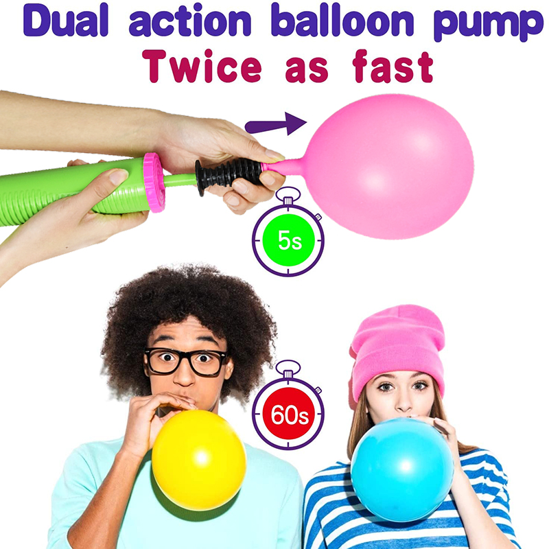 High quality Dual action Ballo – Balloon Pump Hand Bewertung und Preis