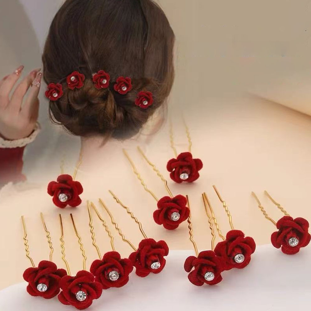 10Pcs Rose Hair Accessories We – Event Suppliers Bewertung und Preis