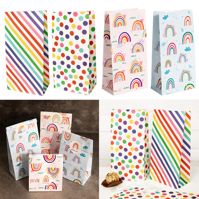 Small Paper Bags Rainbow Print – Event Party Box Bewertung und Preis