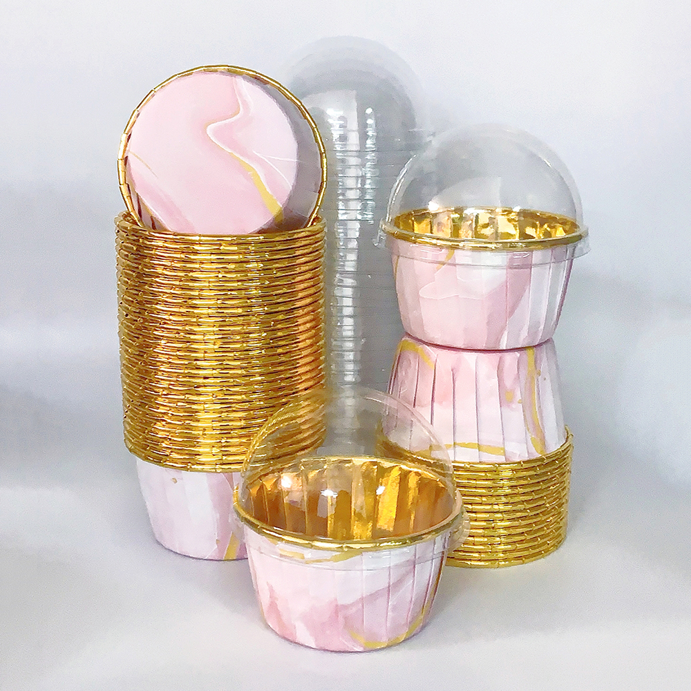 Set, 50pcs Disposable Cupcake  – Plastic Cup 50Pcs Bewertung und Preis