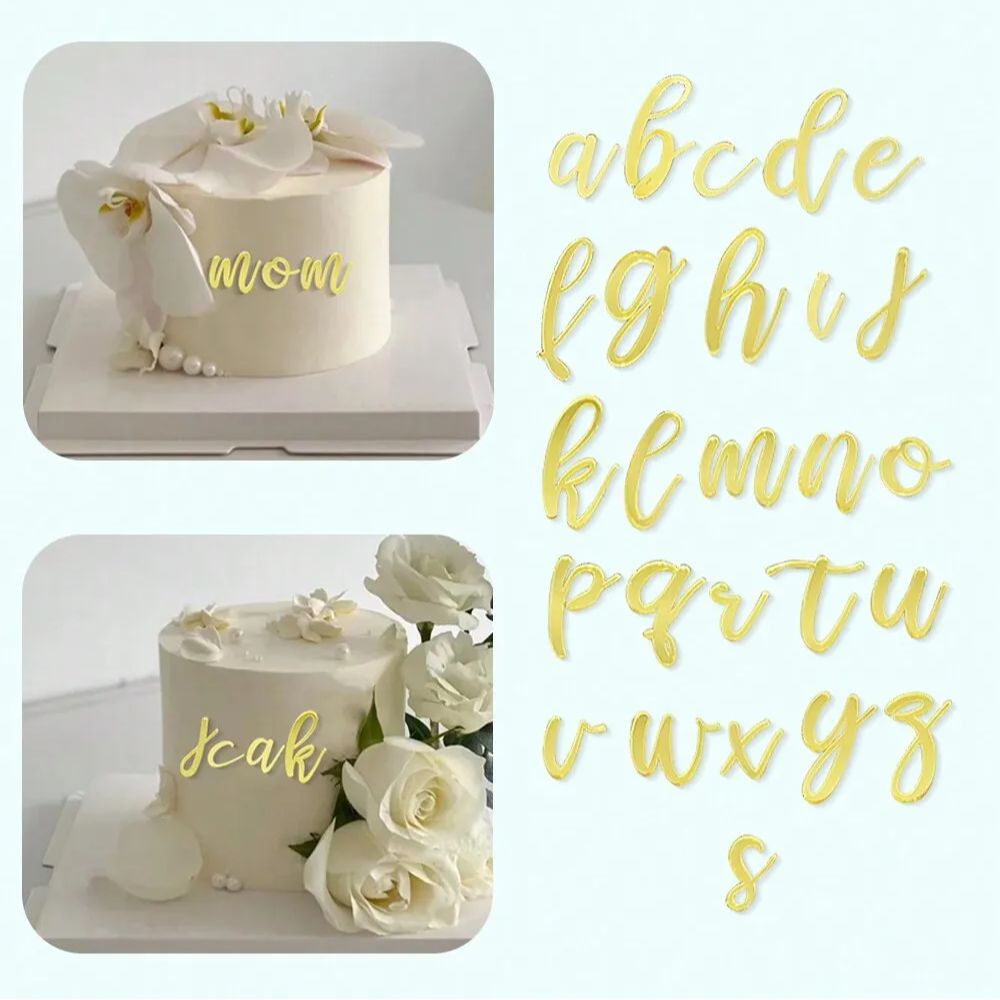 1set Golden Mirror Acrylic A-Z – Event Z Bewertung und Preis