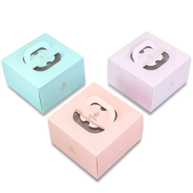 5pcs 8inch cake box with windo – Party Event Supplier Bewertung und Preis
