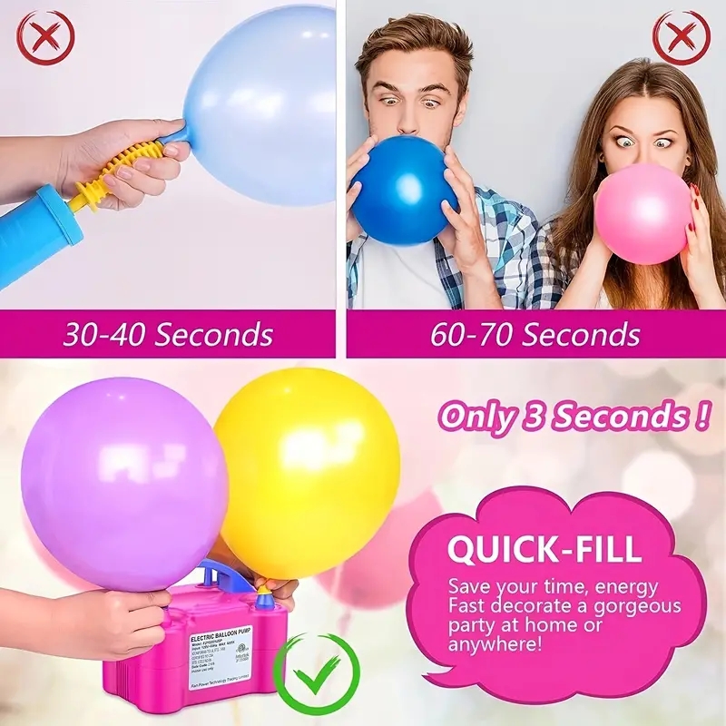 1pc, Balloon Inflatable Electr – Balloon Pump Hand Bewertung und Preis