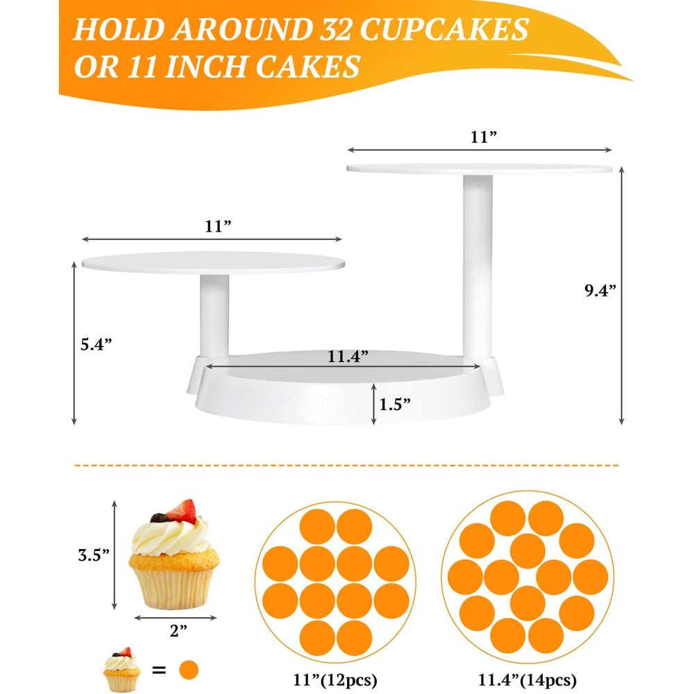 3-Tier Plastic Cupcake Stand,  – Cupcake Stand Tier Bewertung und Preis