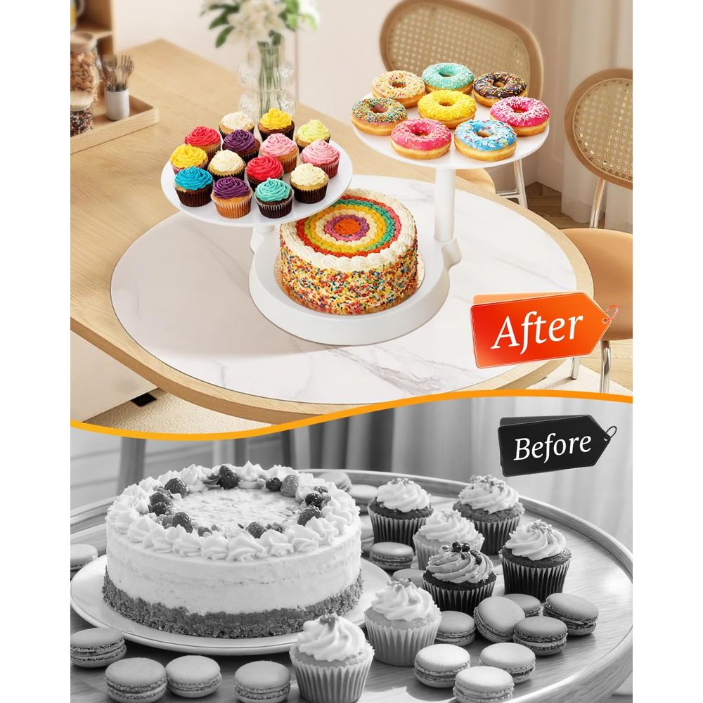 3-Tier Plastic Cupcake Stand,  – Cupcake Stand Tier Bewertung und Preis