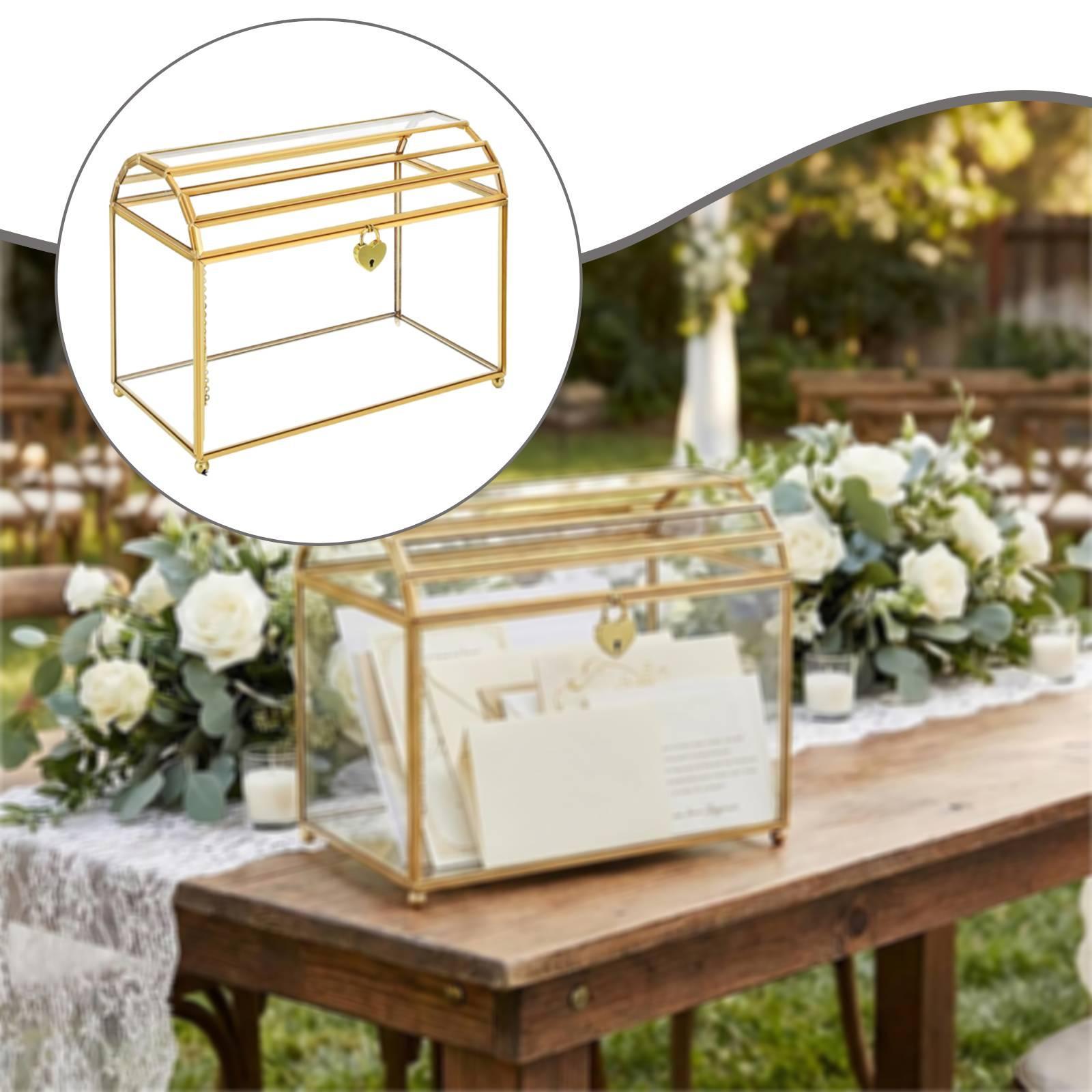 Glass Wedding Card Box Storage – Event Party Box Bewertung und Preis