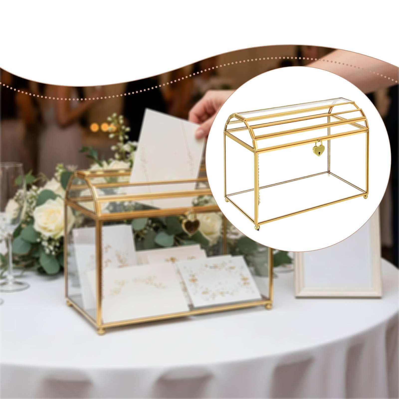 Glass Wedding Card Box Storage – Event Party Box Bewertung und Preis