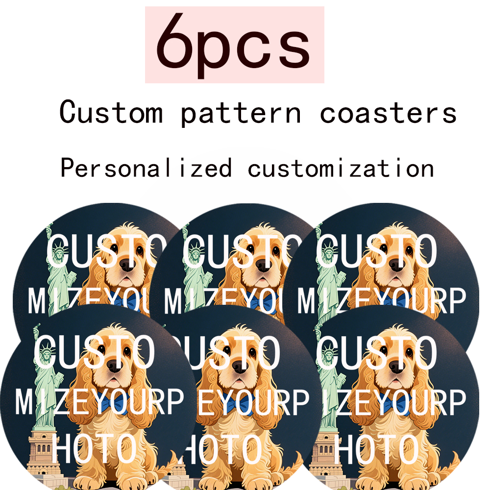 6 Wooden Coasters in Farmhouse – Event Party Bewertung und Preis