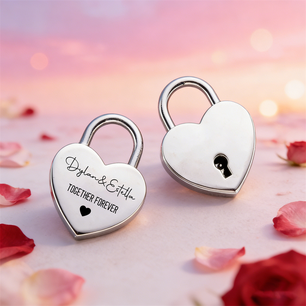 Custom Name Heart-Shaped Padlo – Event Party Bewertung und Preis