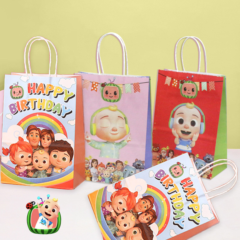 Cocomelons Party Gift Bag Set  – Supply Event Bewertung und Preis