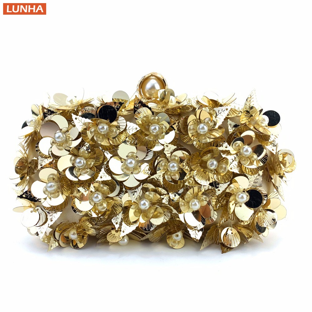 Women's Luxury Pearl Clutch Bo – Event Party Box Bewertung und Preis