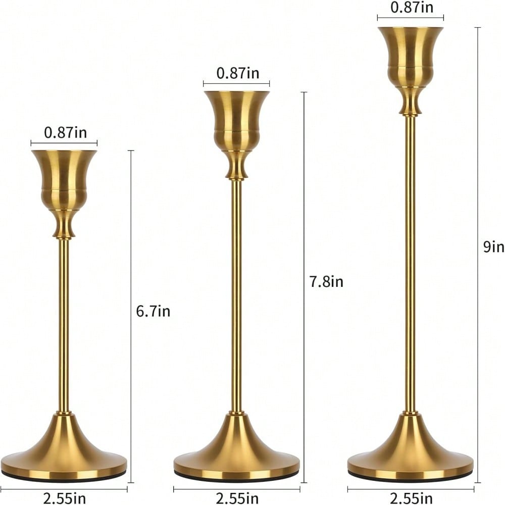 36 Pcs Taper Candle Holders Bu – Centerpiece Stick Bewertung und Preis