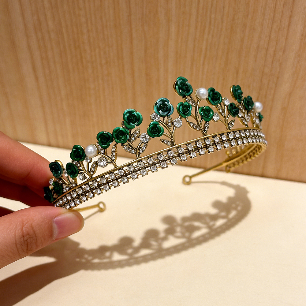 Baroque Crown Wedding Headwear – Supply Event Bewertung und Preis
