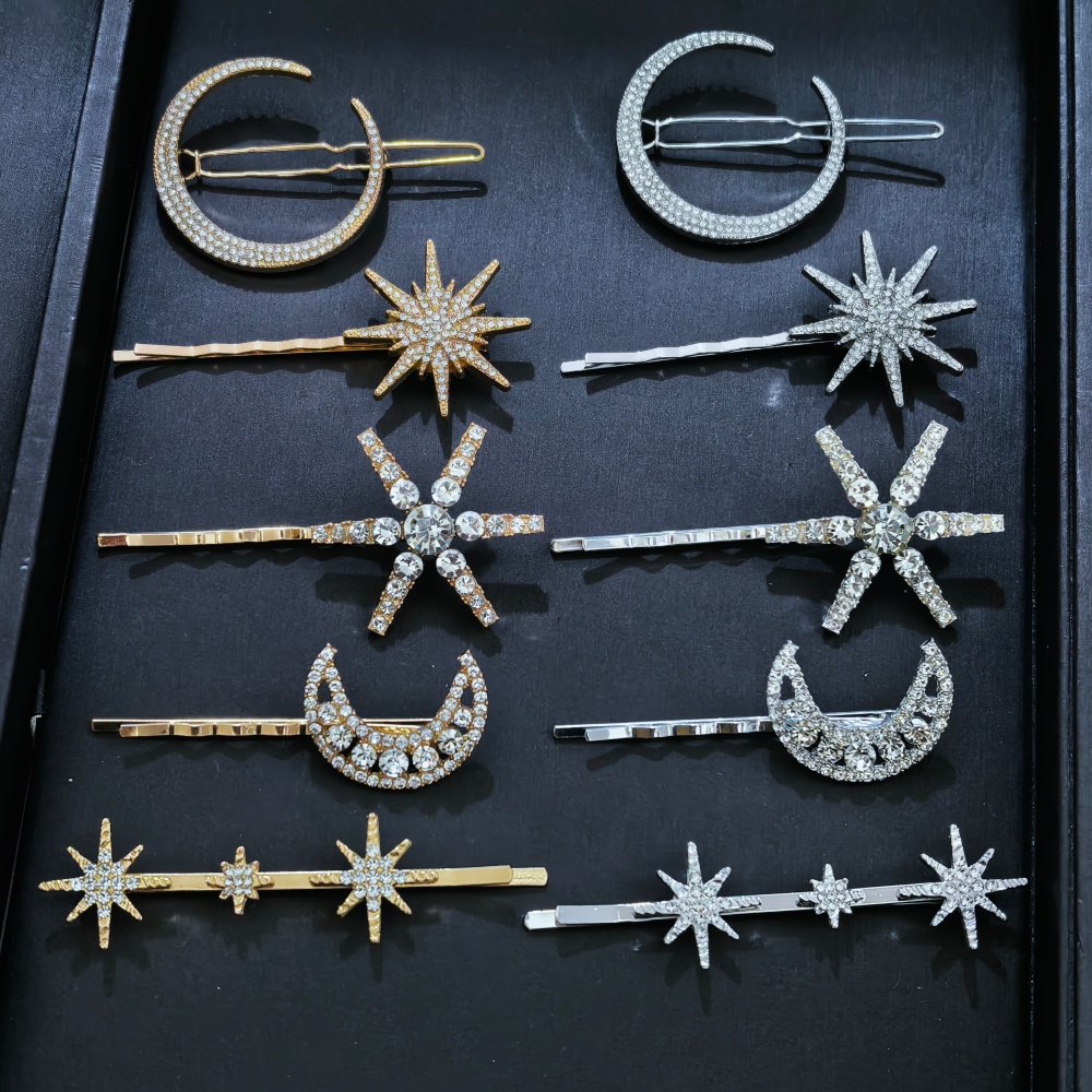 3/4 pcs set Crystal Star Hairp – Event Suppliers Bewertung und Preis