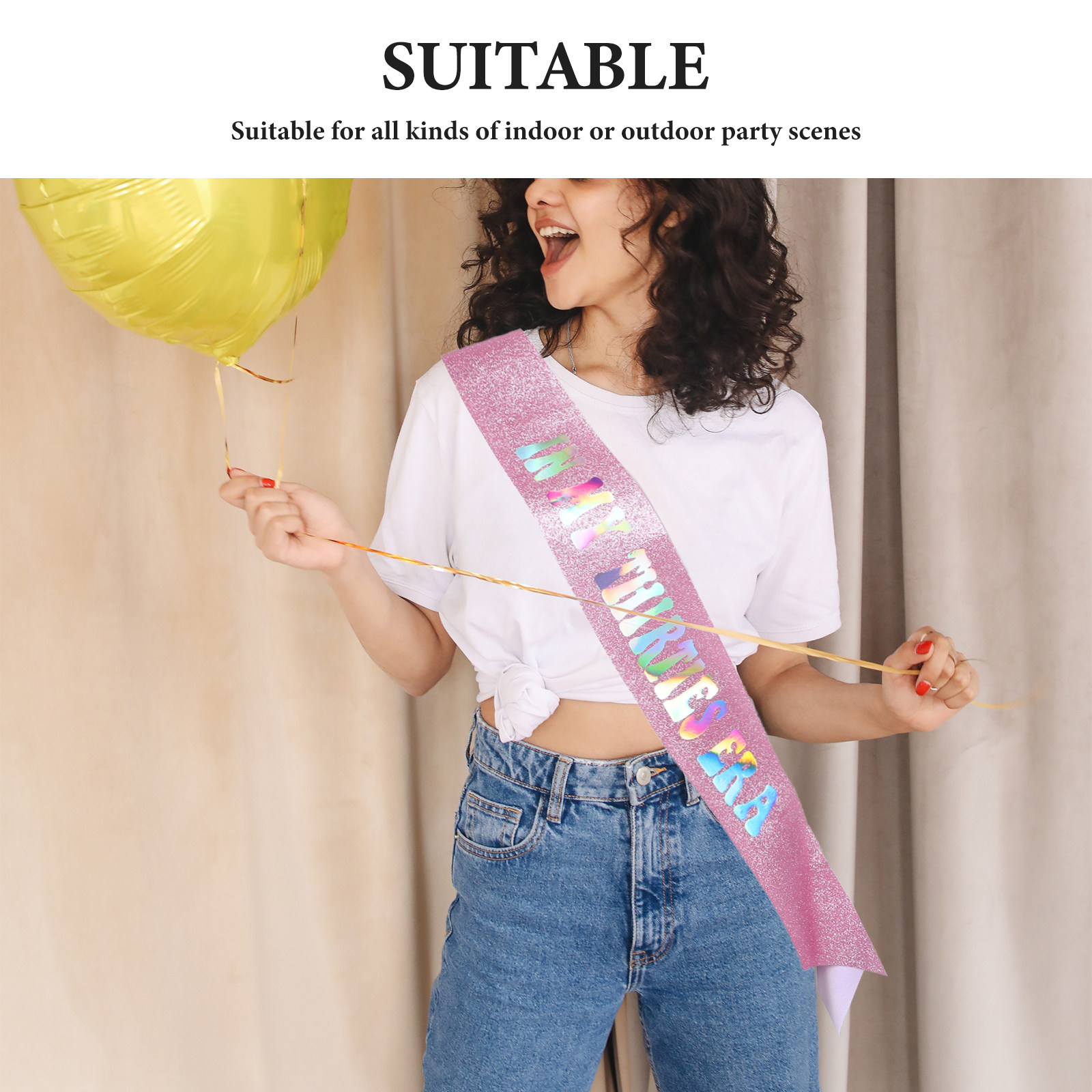 Birthday Sash for Women with G – Birthday Sash Glitter Bewertung und Preis