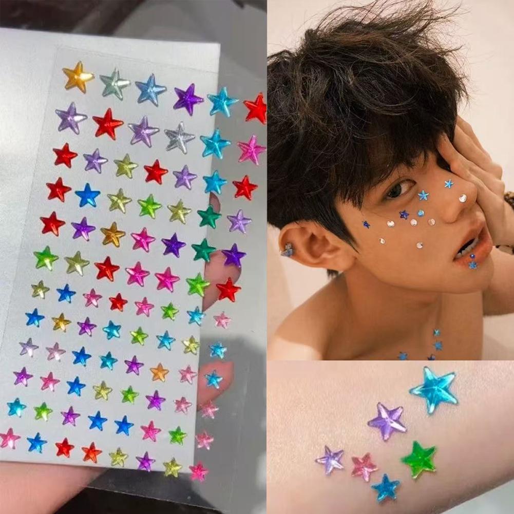 Self-Adhesive Face Rhinestones – Event Party Bewertung und Preis