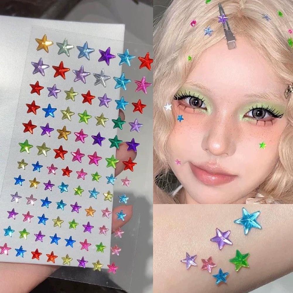 Self-Adhesive Face Rhinestones – Event Party Bewertung und Preis