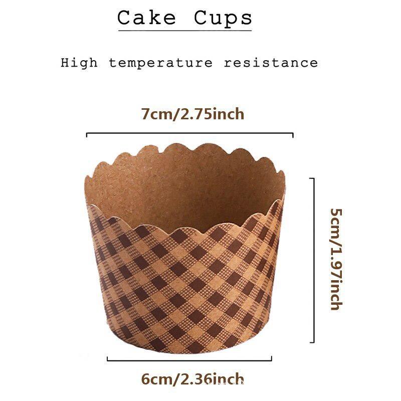 50Pcs/Pack Cupcake Paper Cups  – Plastic Cup 50Pcs Bewertung und Preis