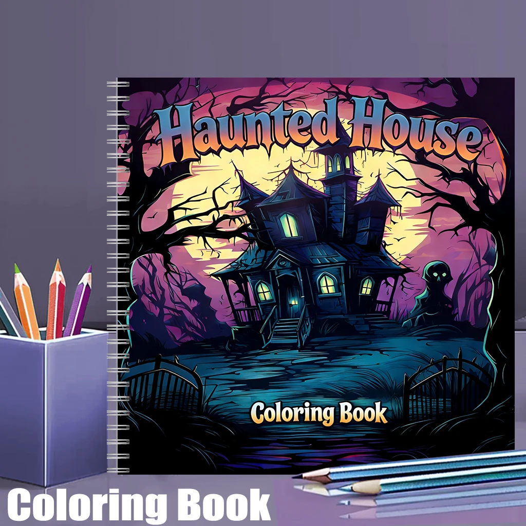 Haunted House Coloring Book fo – Supply Event Bewertung und Preis