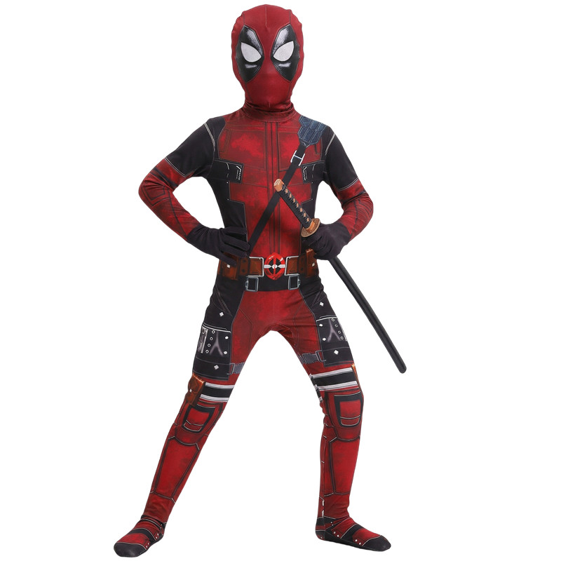3-12Y Kids Deadpool Costume wi – Party Favor Bag Bewertung und Preis