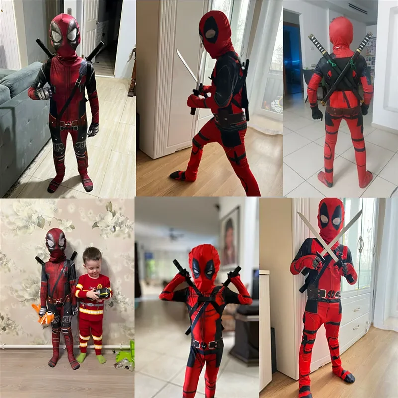 3-12Y Kids Deadpool Costume wi – Party Favor Bag Bewertung und Preis