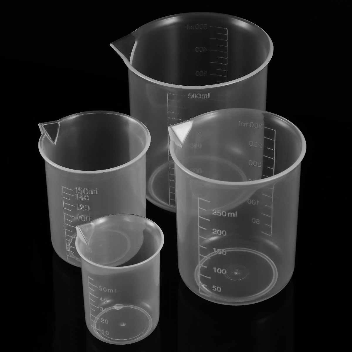 4pcs 50Ml 150Ml 250Ml 500Ml Pl – Plastic Cup 50Pcs Bewertung und Preis