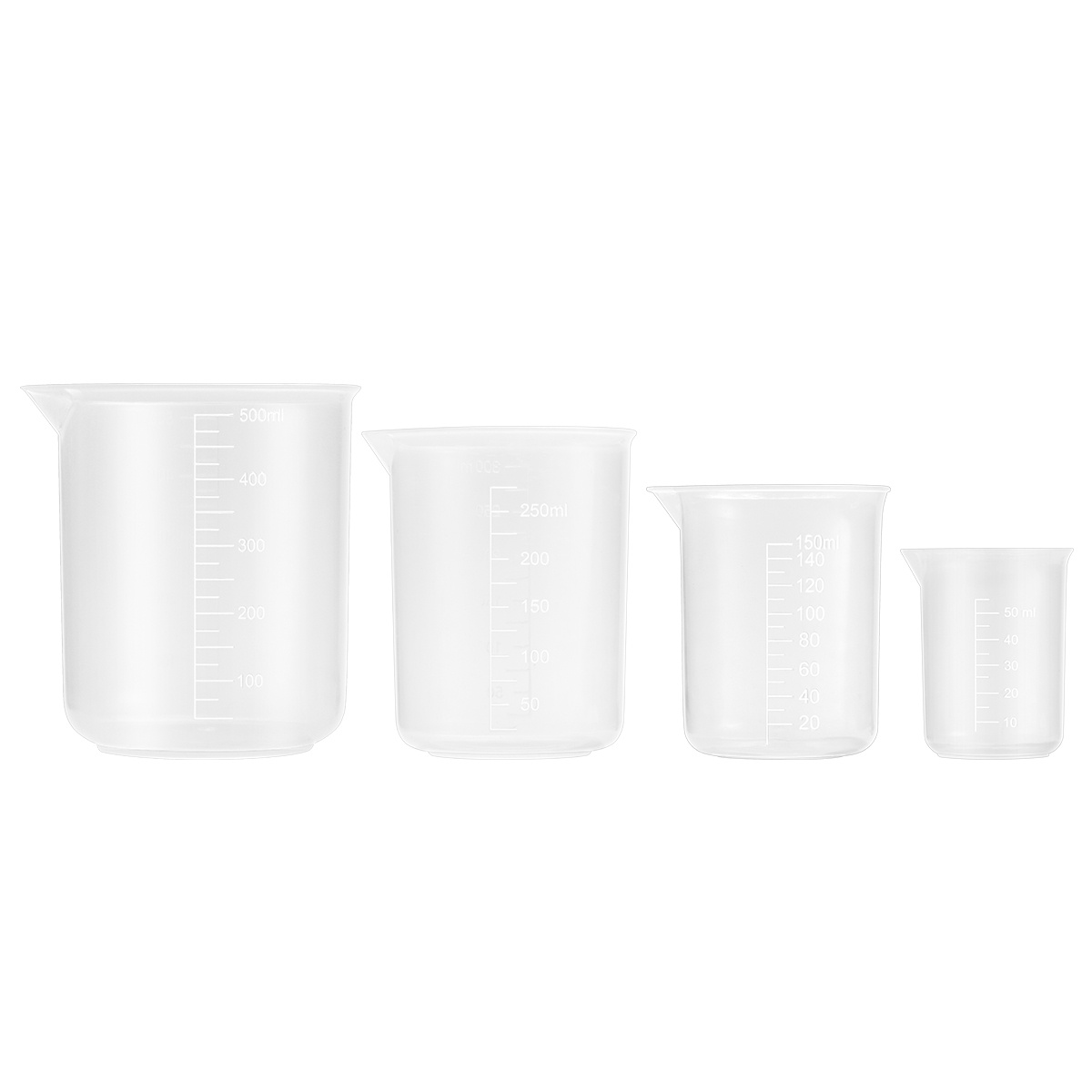 4pcs 50Ml 150Ml 250Ml 500Ml Pl – Plastic Cup 50Pcs Bewertung und Preis