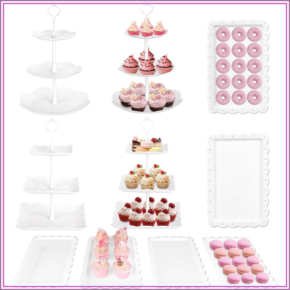 10Pcs Cupcake Stand Set, Desse – Cupcake Stand Tier Bewertung und Preis