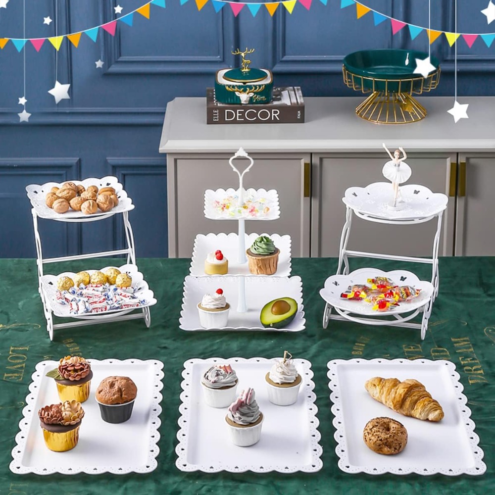 10Pcs Cupcake Stand Set, Desse – Cupcake Stand Tier Bewertung und Preis