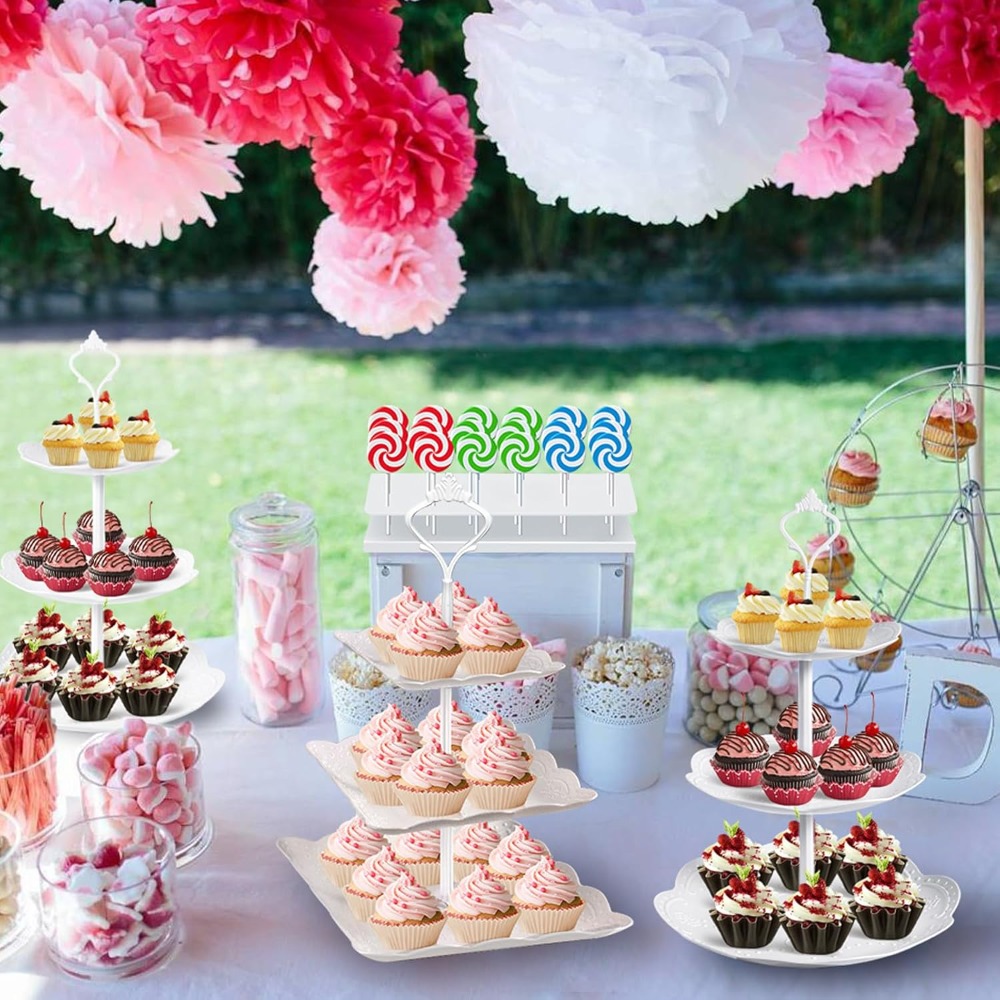 10Pcs Cupcake Stand Set, Desse – Cupcake Stand Tier Bewertung und Preis