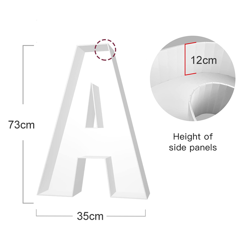 2.4FT Letters Balloons Frame M – Event Z Bewertung und Preis