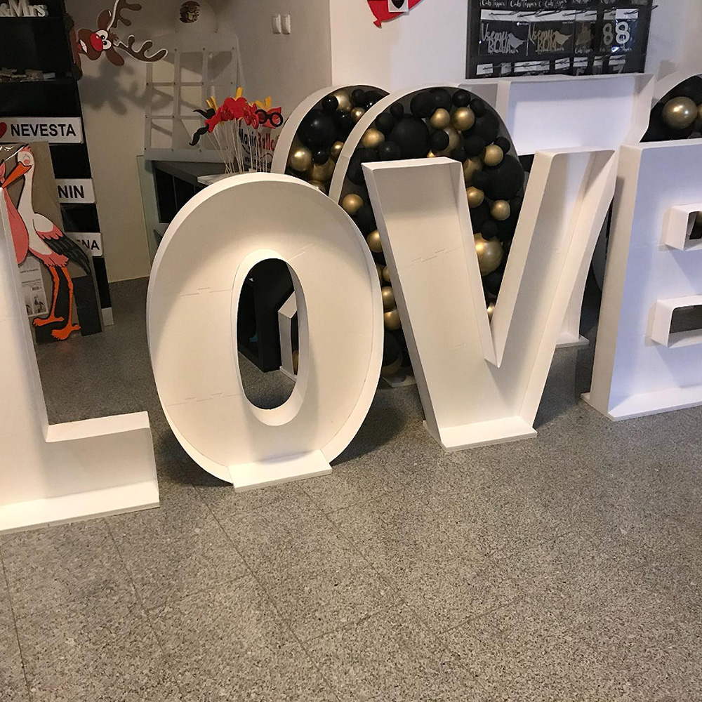 2.4FT Letters Balloons Frame M – Event Z Bewertung und Preis