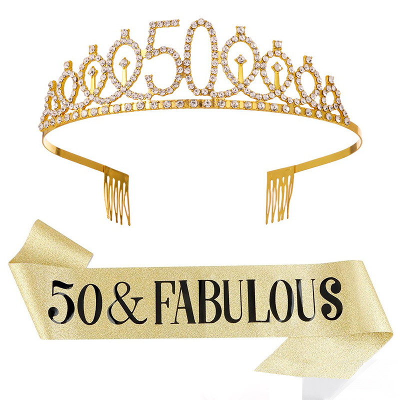 30- 50th  Birthday Anniversary – Birthday Sash Glitter Bewertung und Preis