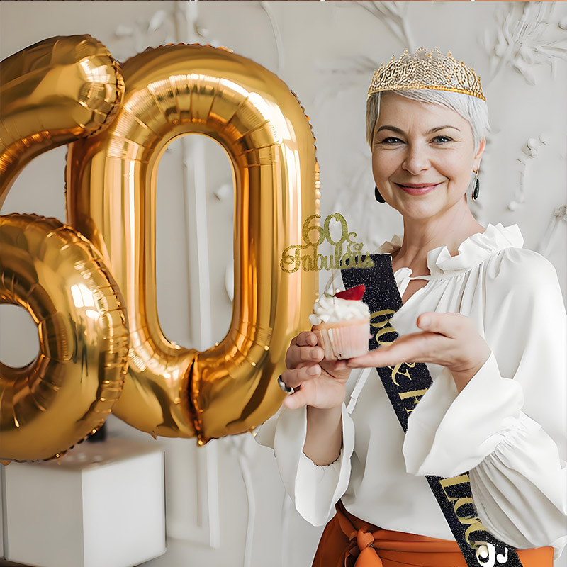 30- 50th  Birthday Anniversary – Birthday Sash Glitter Bewertung und Preis