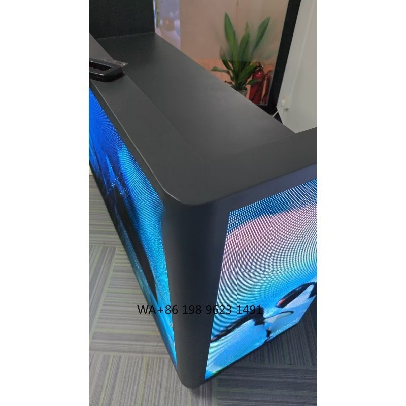 Portable DJ Booth Facade LED V – Event Party Dj Bewertung und Preis
