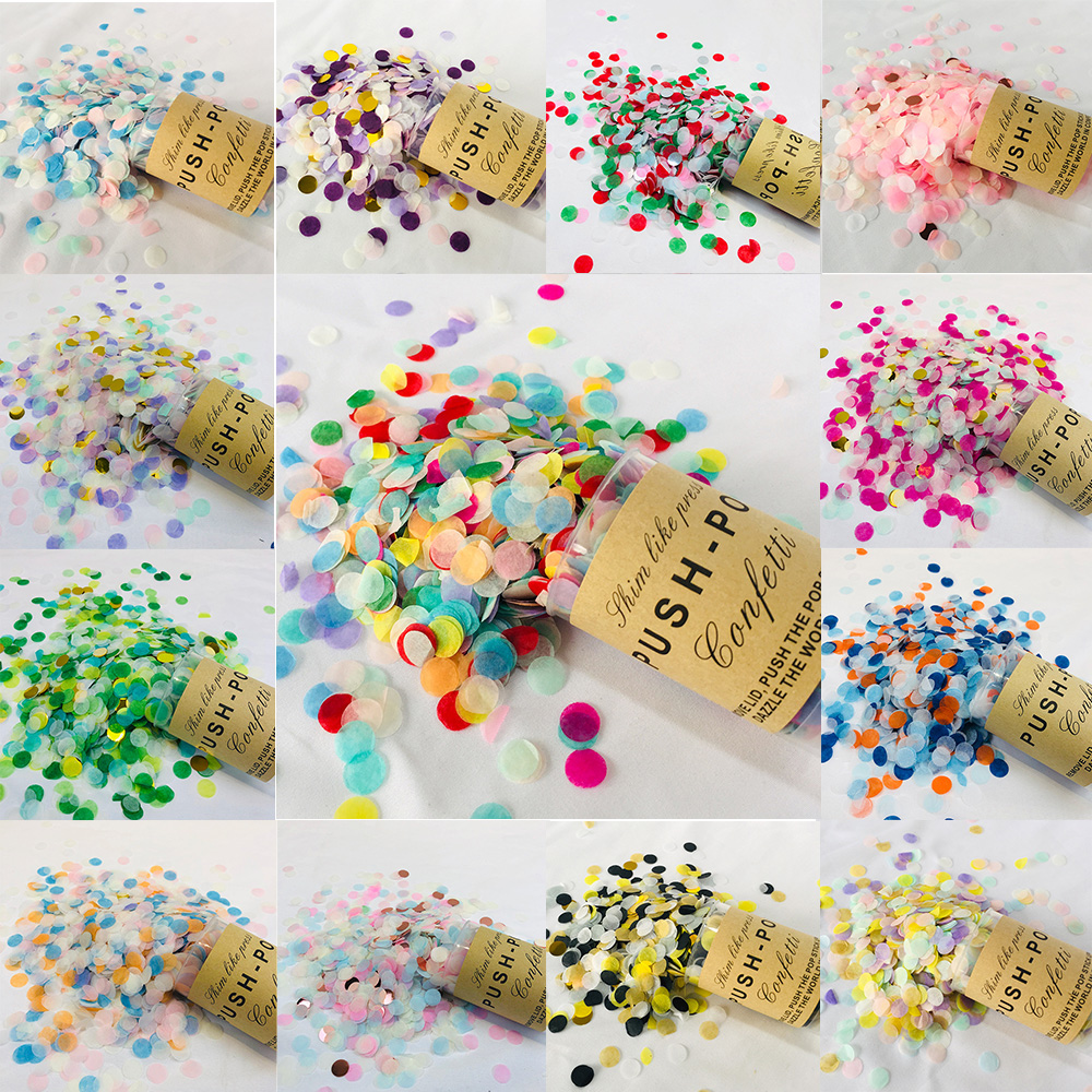 2pcs Multicolor Paper Scrap Fo – Confetti Cannon Tube Bewertung und Preis