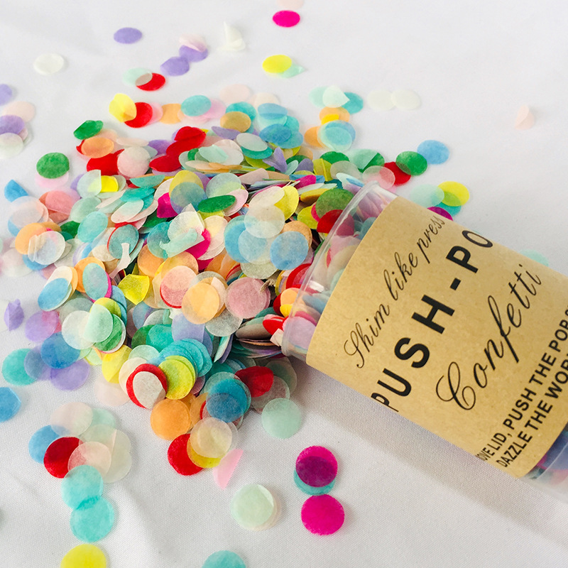2pcs Multicolor Paper Scrap Fo – Confetti Cannon Tube Bewertung und Preis