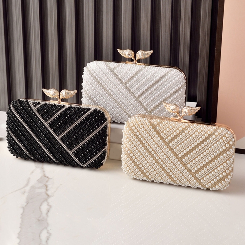H3CB Elegant Faux Pearls Eveni – Event Party Box Bewertung und Preis