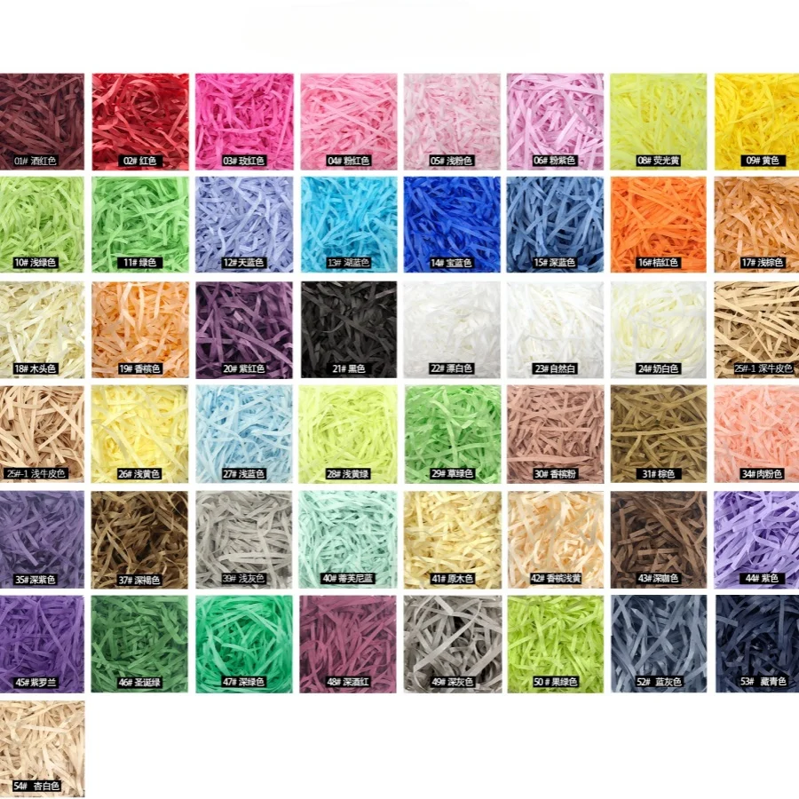 100g raffi Colorful Shredded C – Paper Straw Color Bewertung und Preis