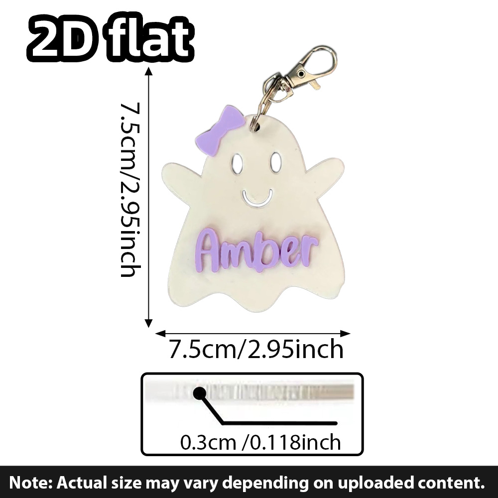 Personalized Ghost Keychain, G – Party Favor Bag Bewertung und Preis