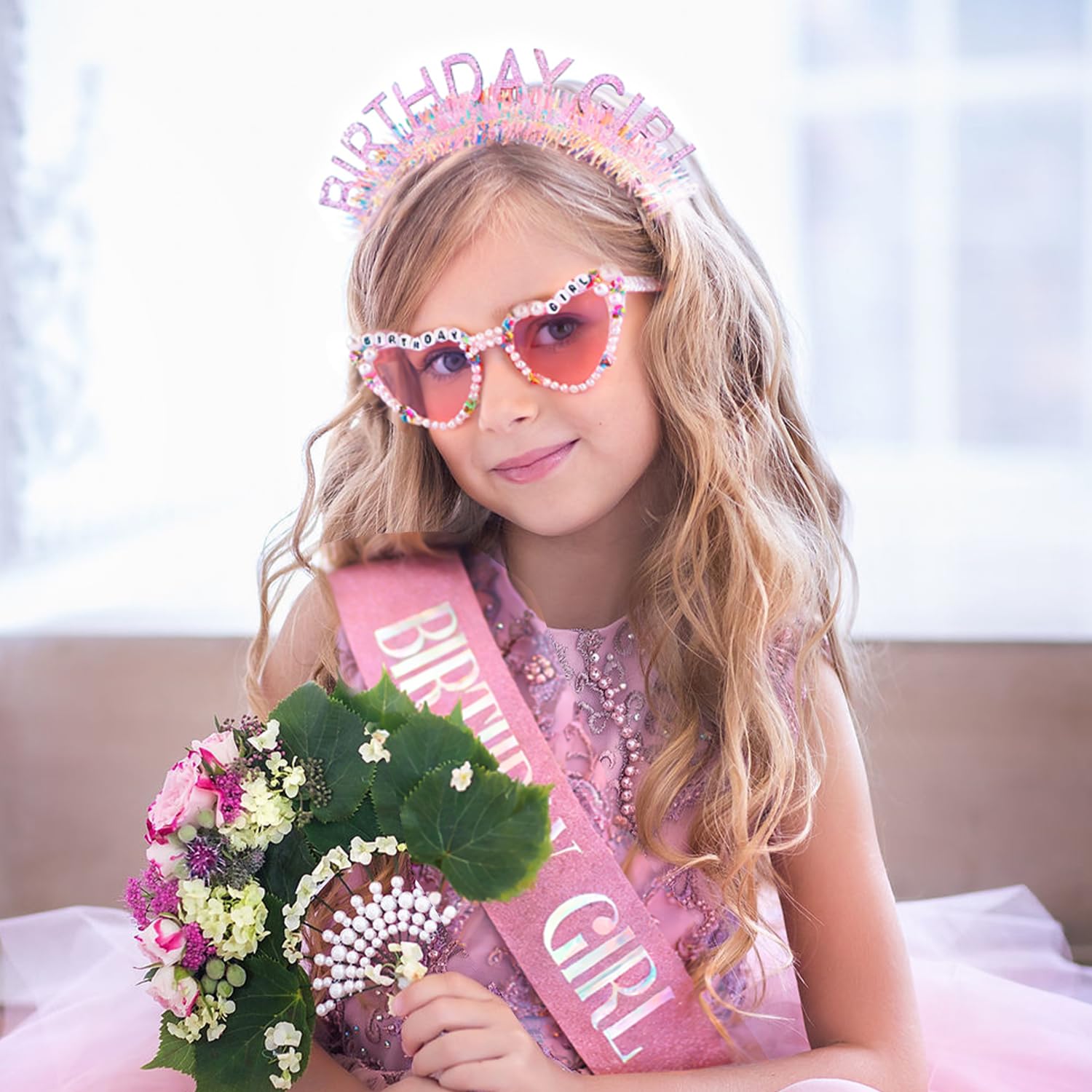 Birthday Girl Headband Sash Su – Birthday Sash Glitter Bewertung und Preis